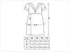 Cămașă de noapte, viscoză, coral – Mariza Plus Size