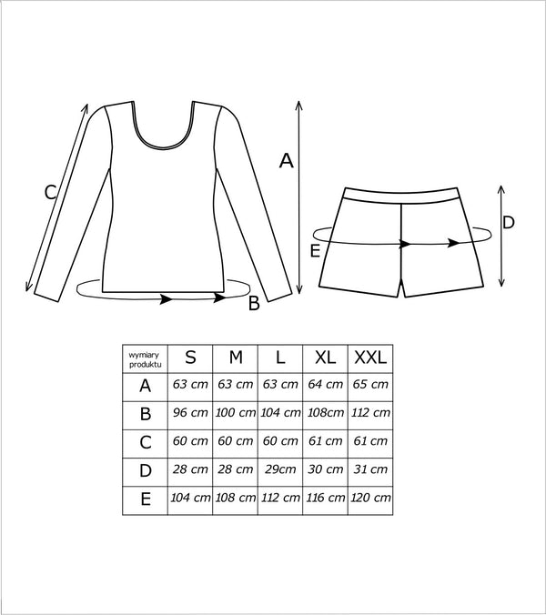 Pijama damă, bumbac 100%, imprimeu festiv, alb-ecru - HOHO II