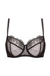 GORTEKS-IMP Pamela embroidered soft bra black