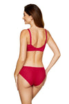 GORTEKS-IMP Pamela embroidered soft bra carmine