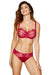 GORTEKS-IMP Pamela embroidered soft bra carmine
