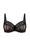 GORTEKS-IMP Scarlet lace half padded bra black