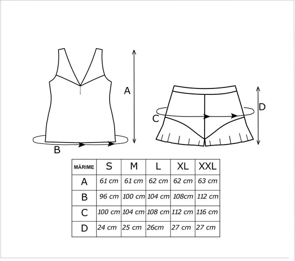 Pijama damă luxury, top - 2 piese, viscoză - AMELIA